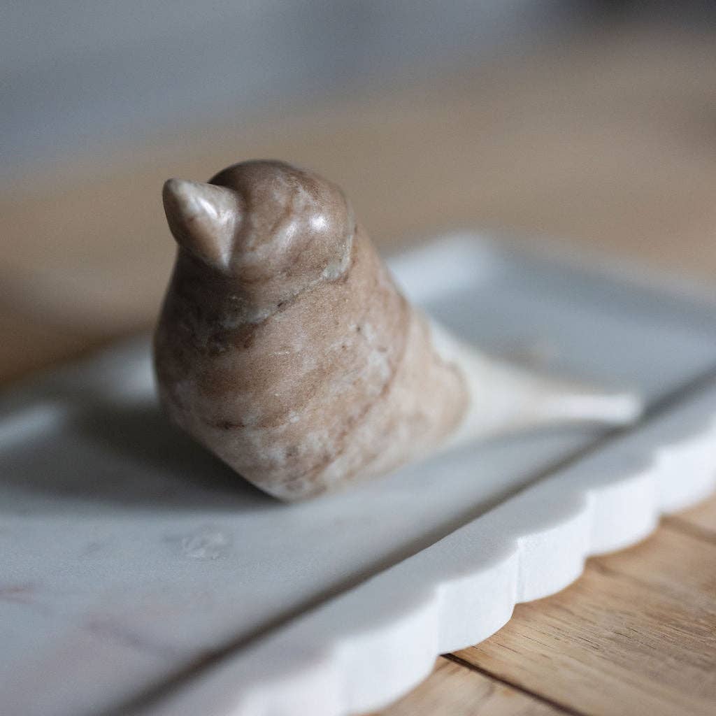 Winifred, Marble Bird Decoration