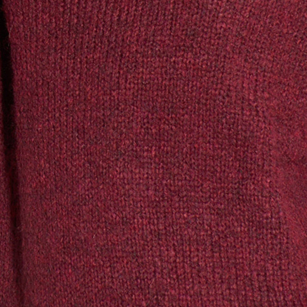 Striped Sleeve Italian Wool Blend Jumper in Berry/Fuchsia: One Size
