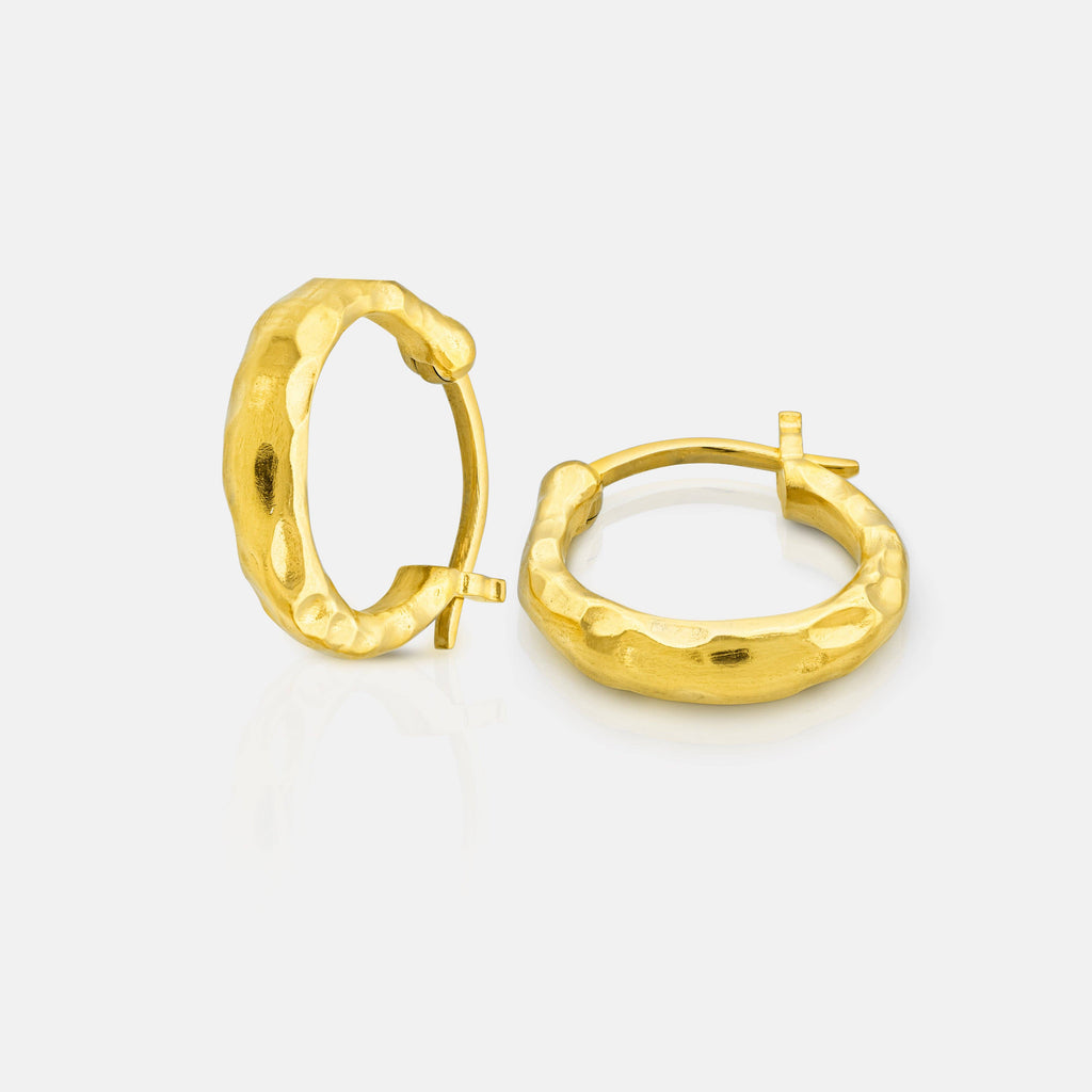 Gold Creole Earrings