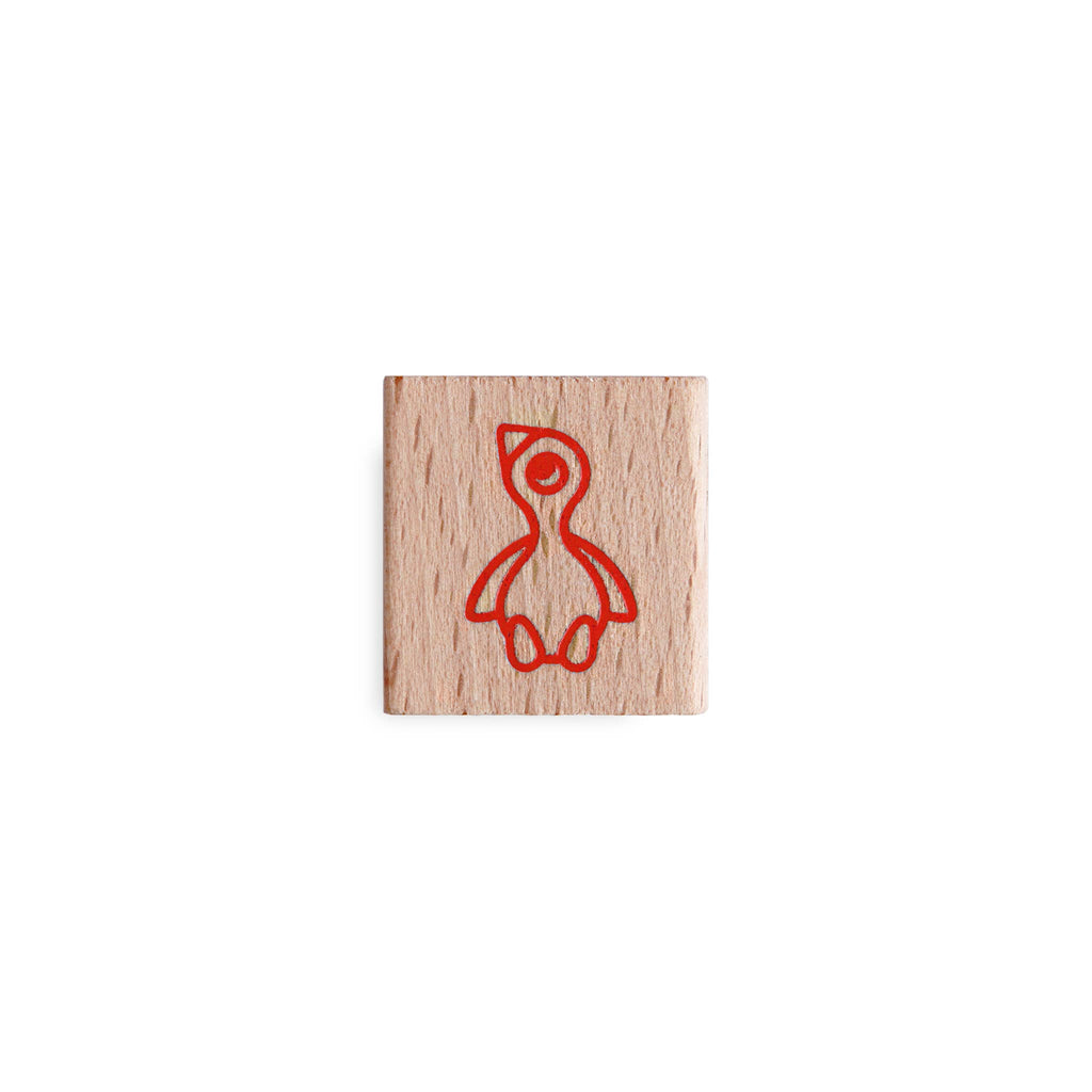 Odd Goose Wooden Double Sharpener: Orange