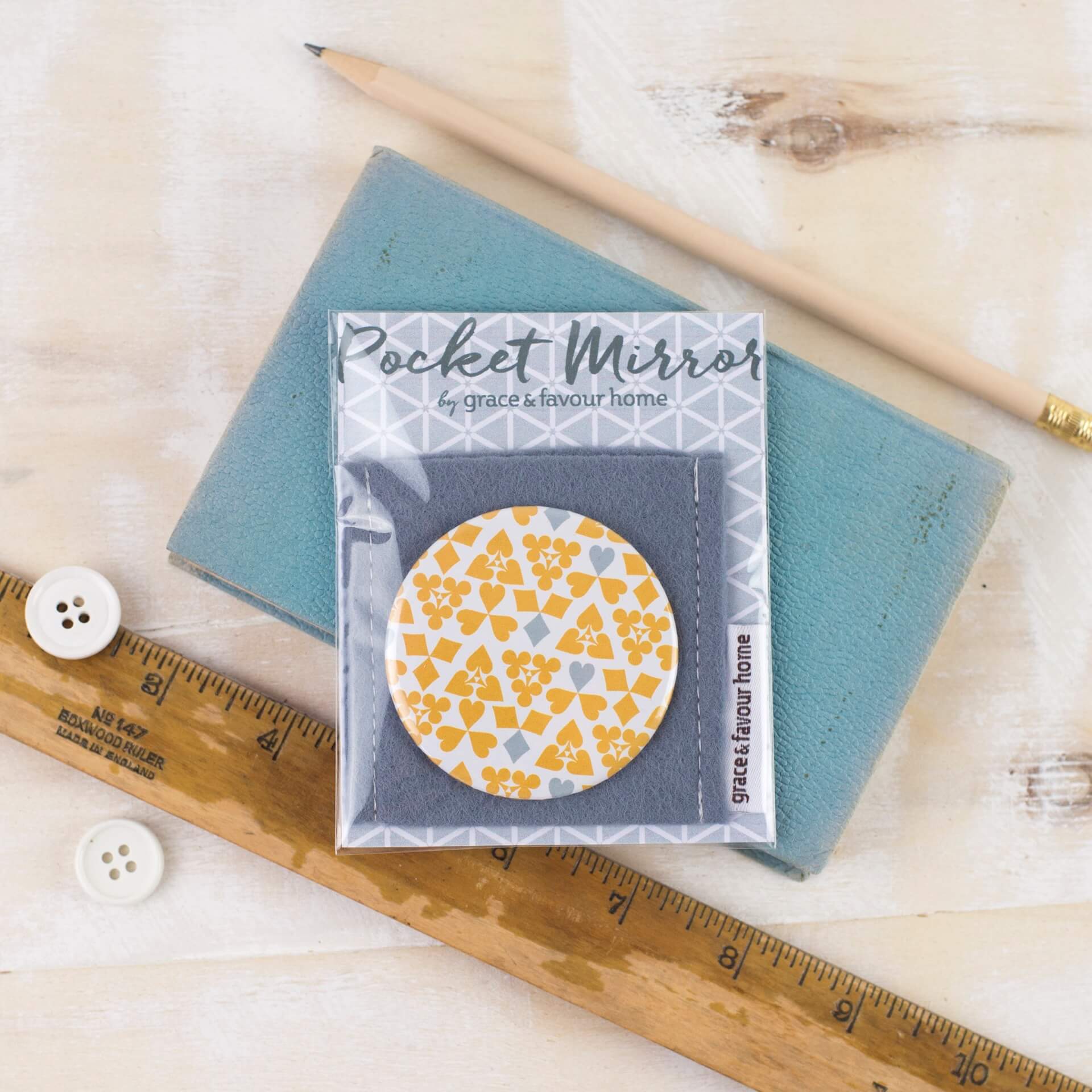 Suits Pocket Mirror