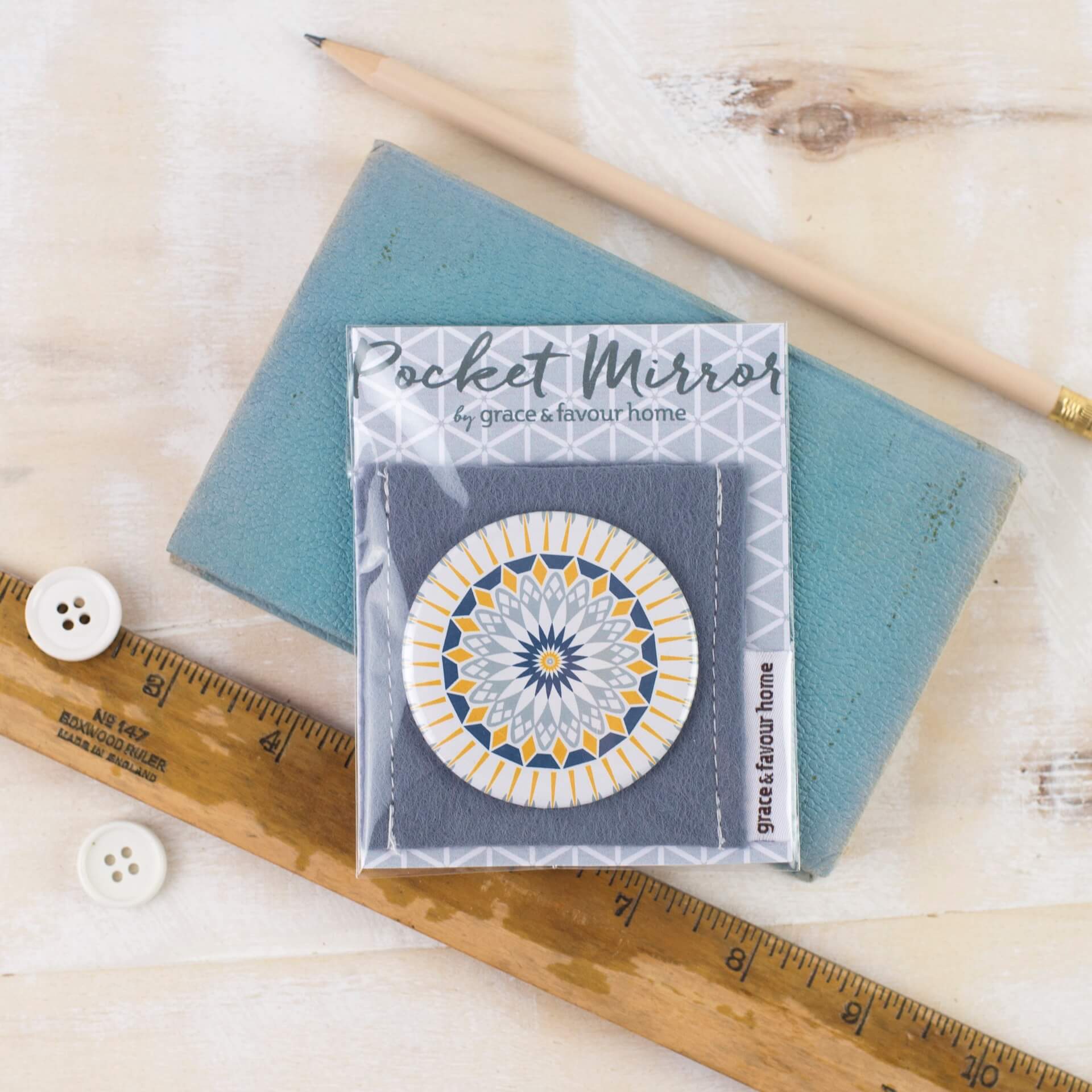 Deuce Pocket Mirror