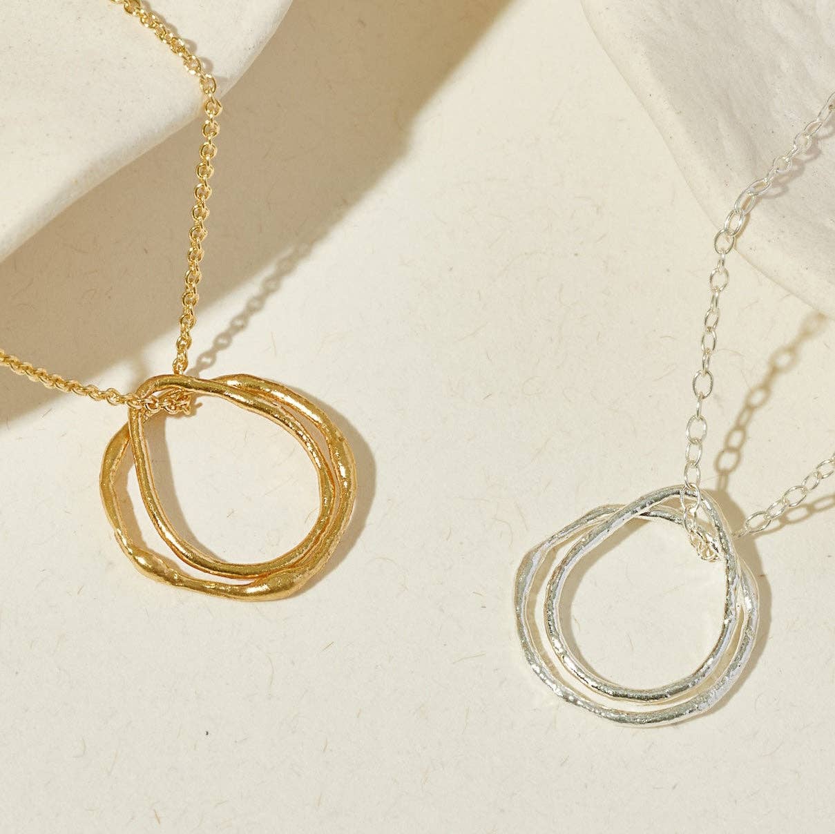 Silver Loop Necklace