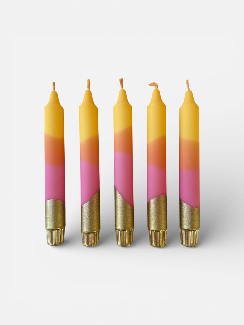 Raspberry Lemonade Colourful Yellow Orange Pink Candle