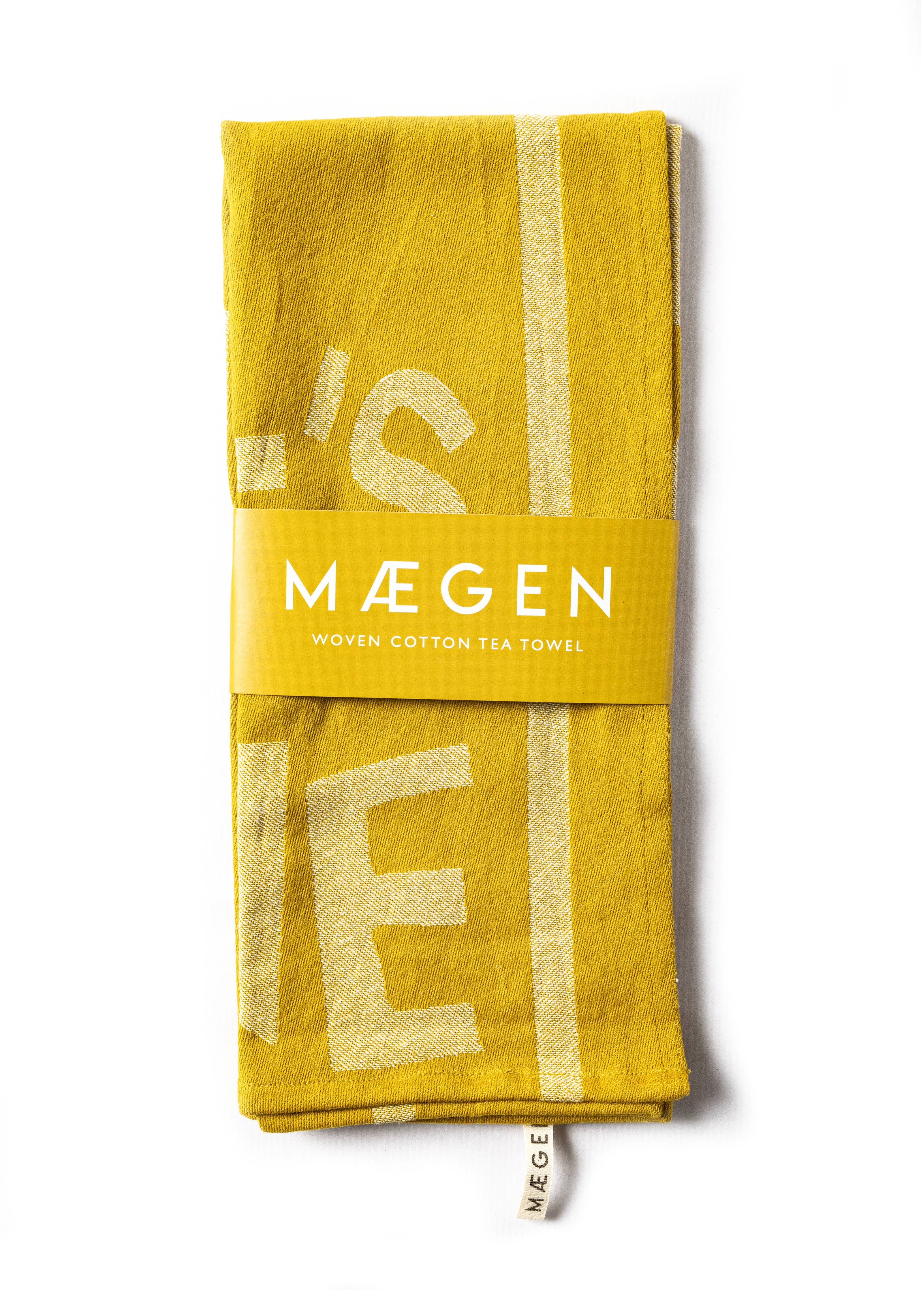Maegen Tea Towel - Chartruse - I Licked it so it's Mine