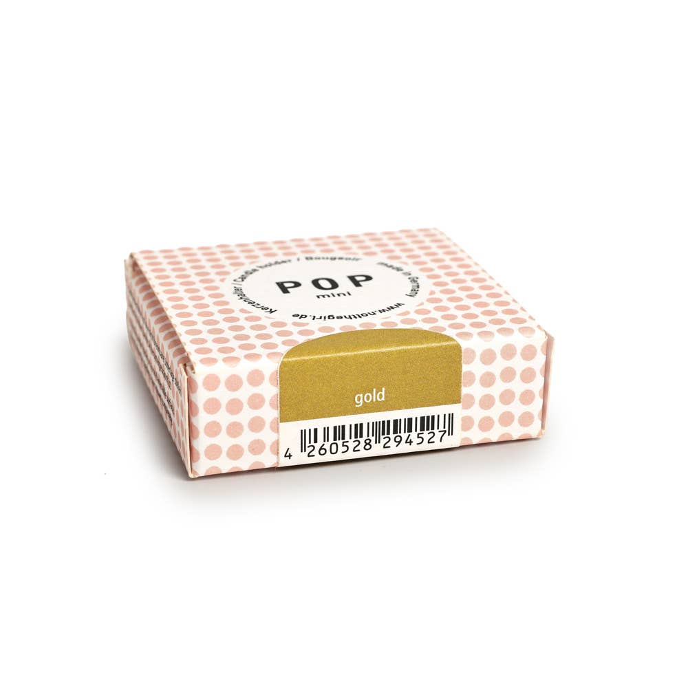 POP mini candle holder gold 13 mm