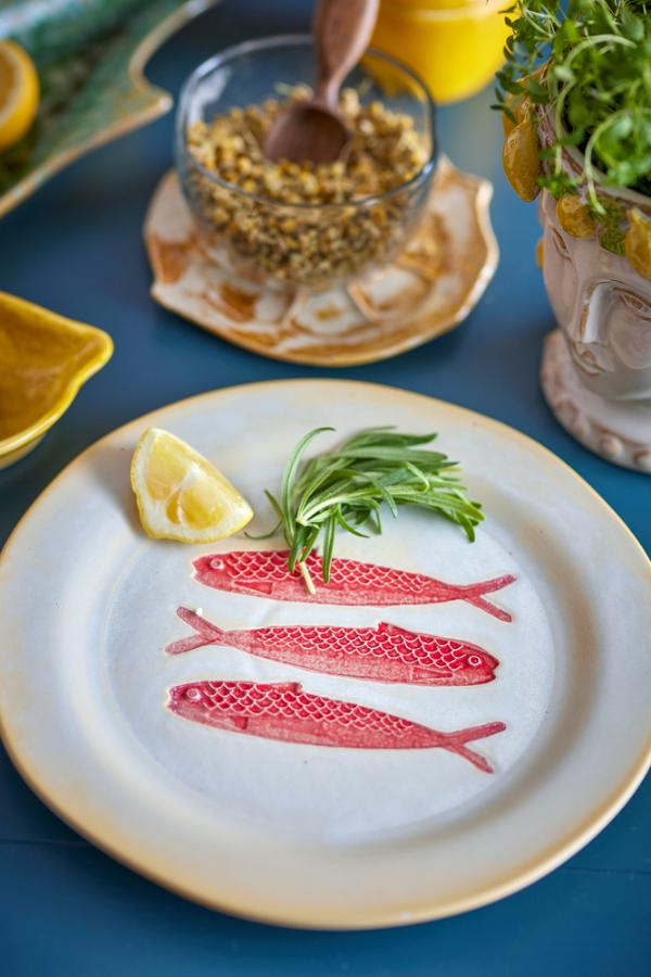 Haddon Plate, Red Fish