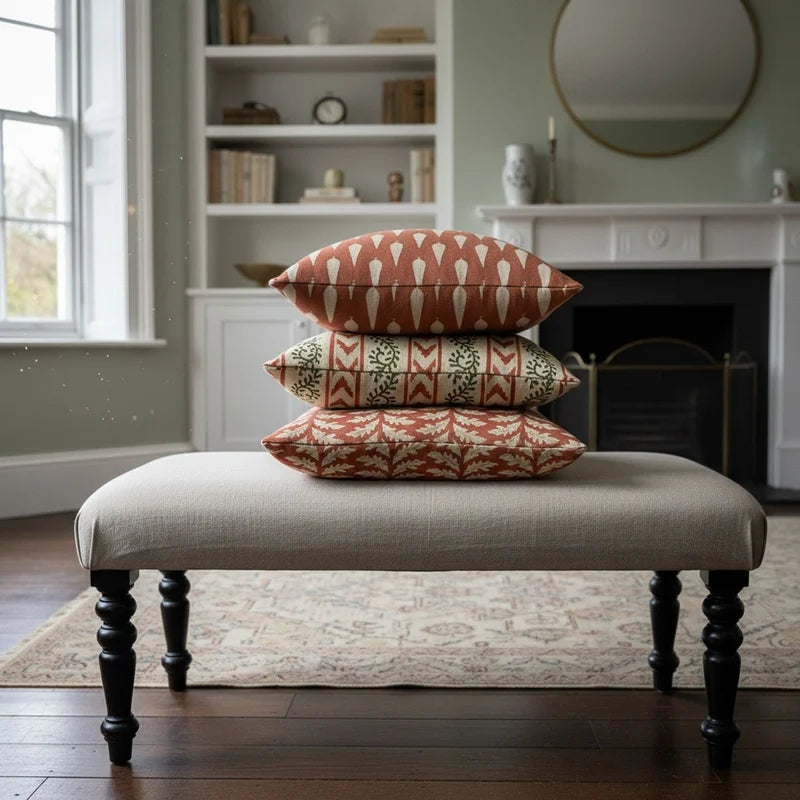 Pine Grove Terracotta Cushion