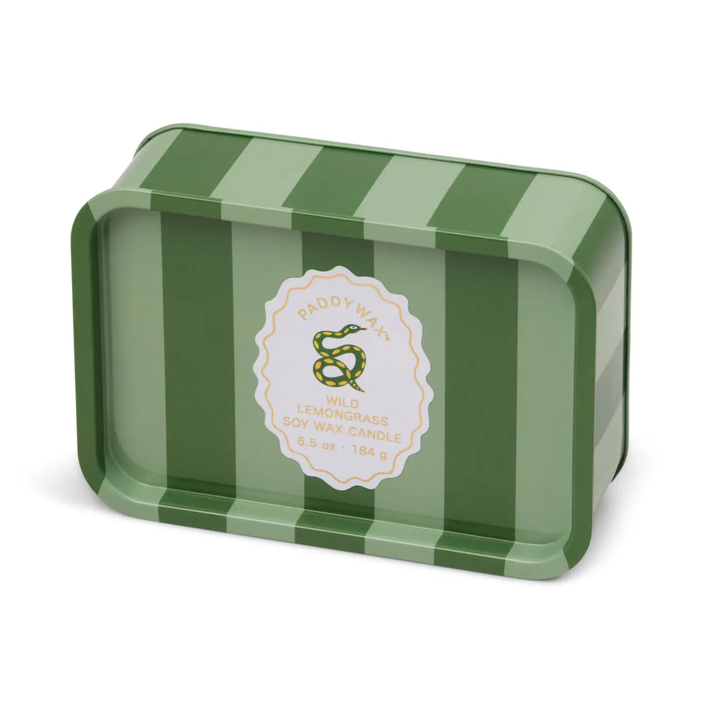 Printed Tin Candle - Wild Lemongrass