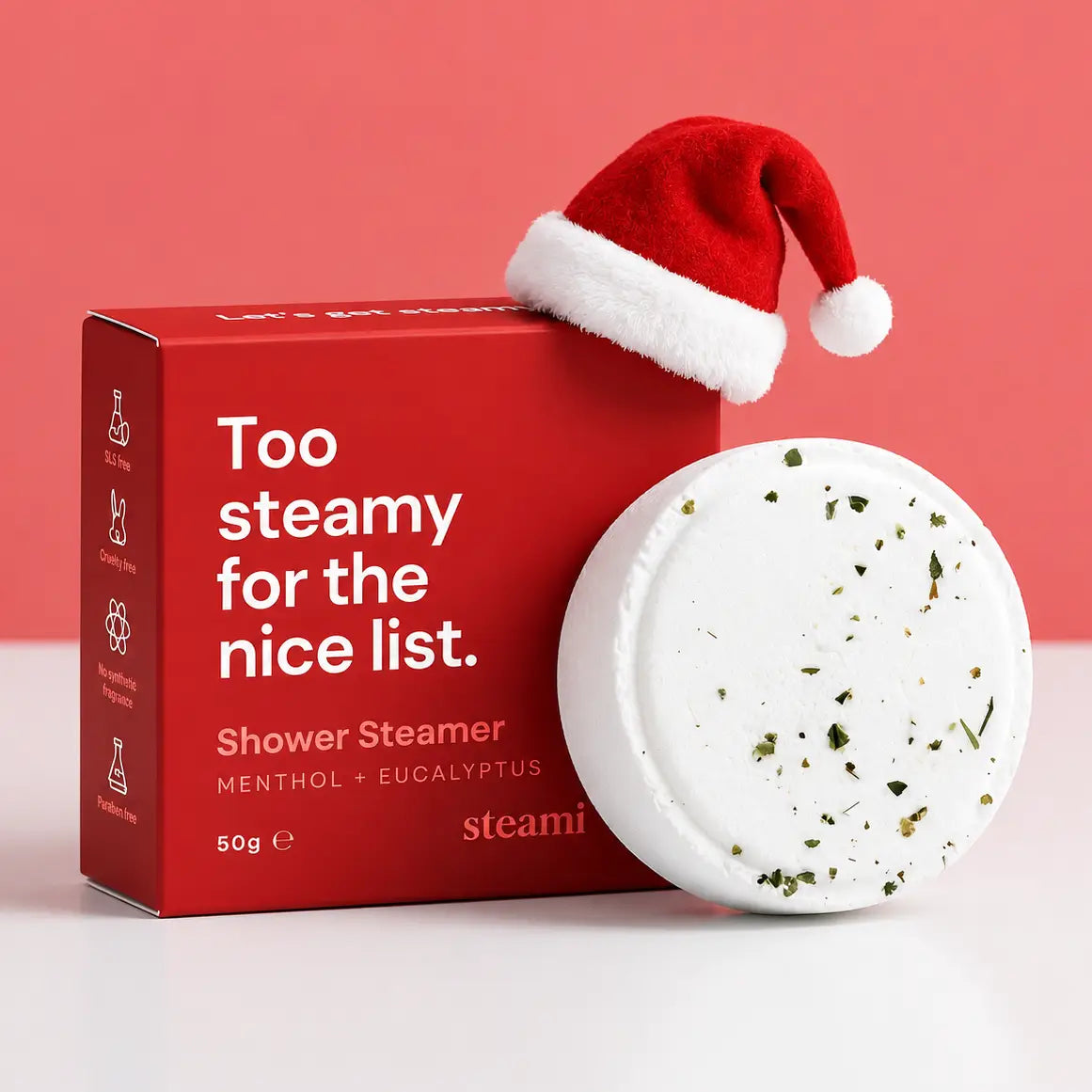 Christmas Shower Steamer | Stocking Filler | Secret Santa