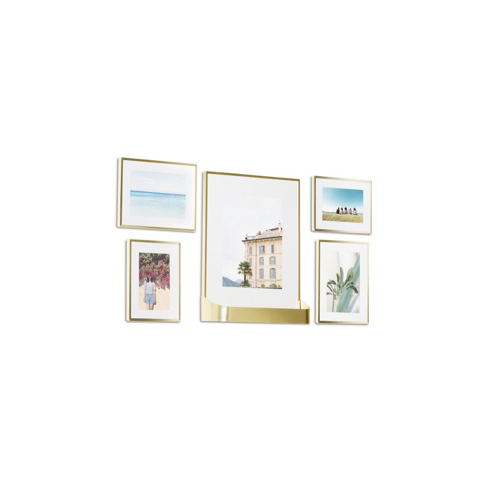Matinee Frames with built in shelf by Umbra