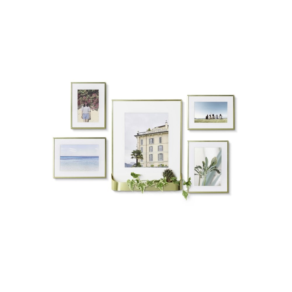 Matinee Frames with built in shelf by Umbra