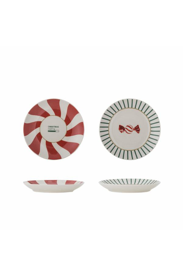 Yule Plate set of 2