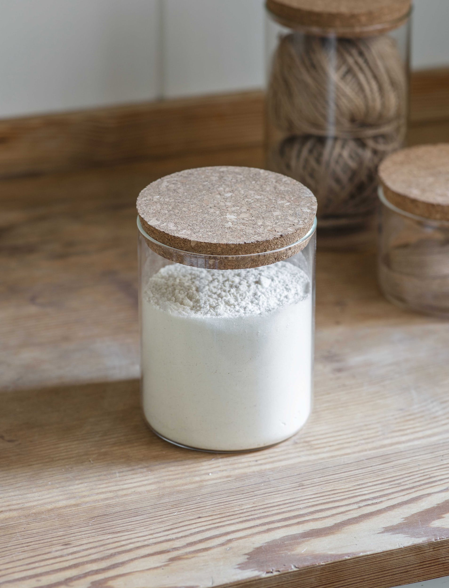 Glass & Cork Provender Jar - Small