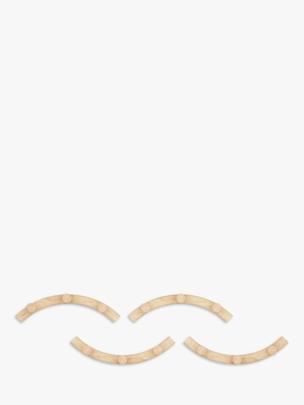 Umbra Wooden Slinka Wall Hooks