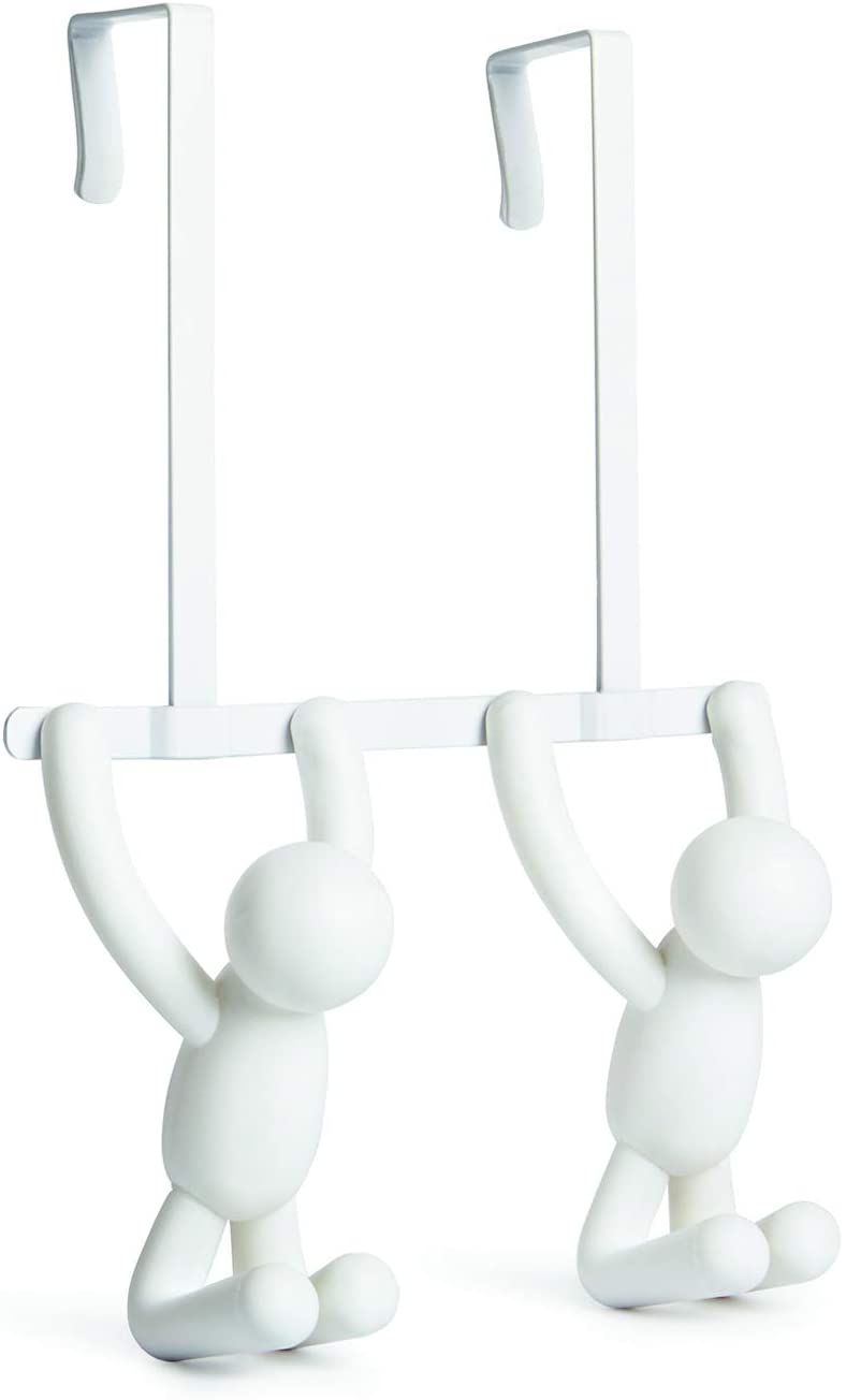 Over The Door Double Buddy - White