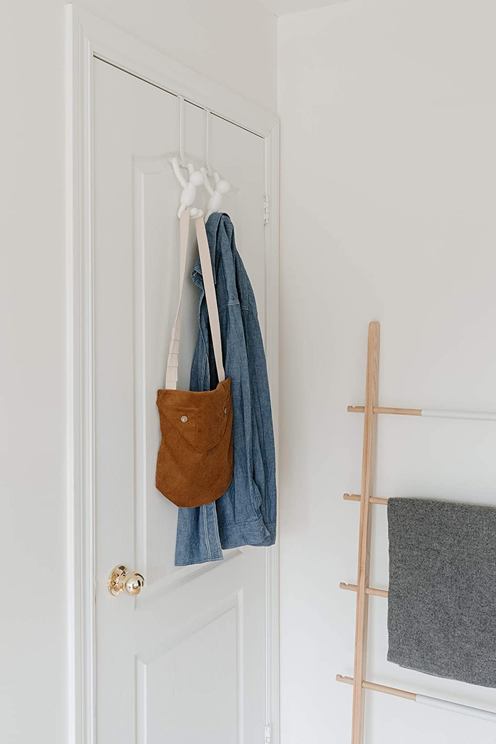 Over The Door Double Buddy - White
