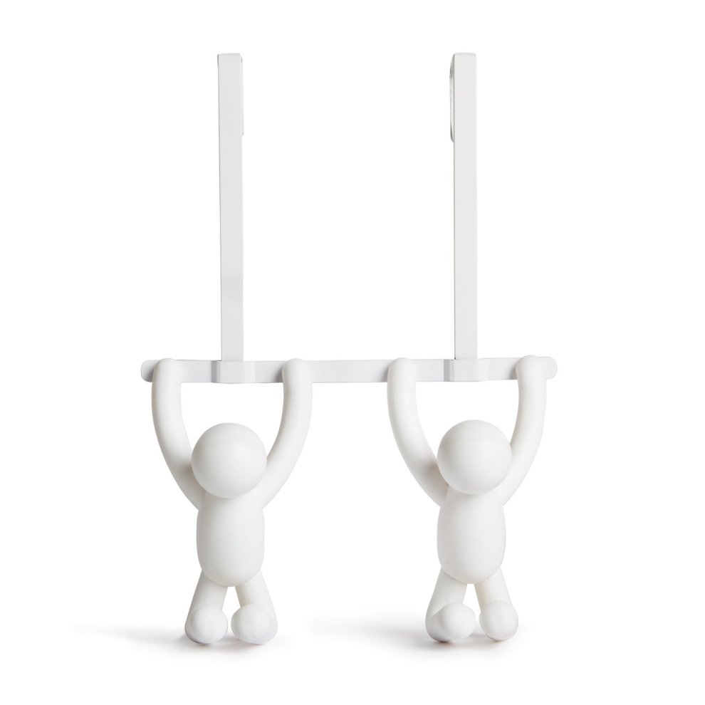 Over The Door Double Buddy - White